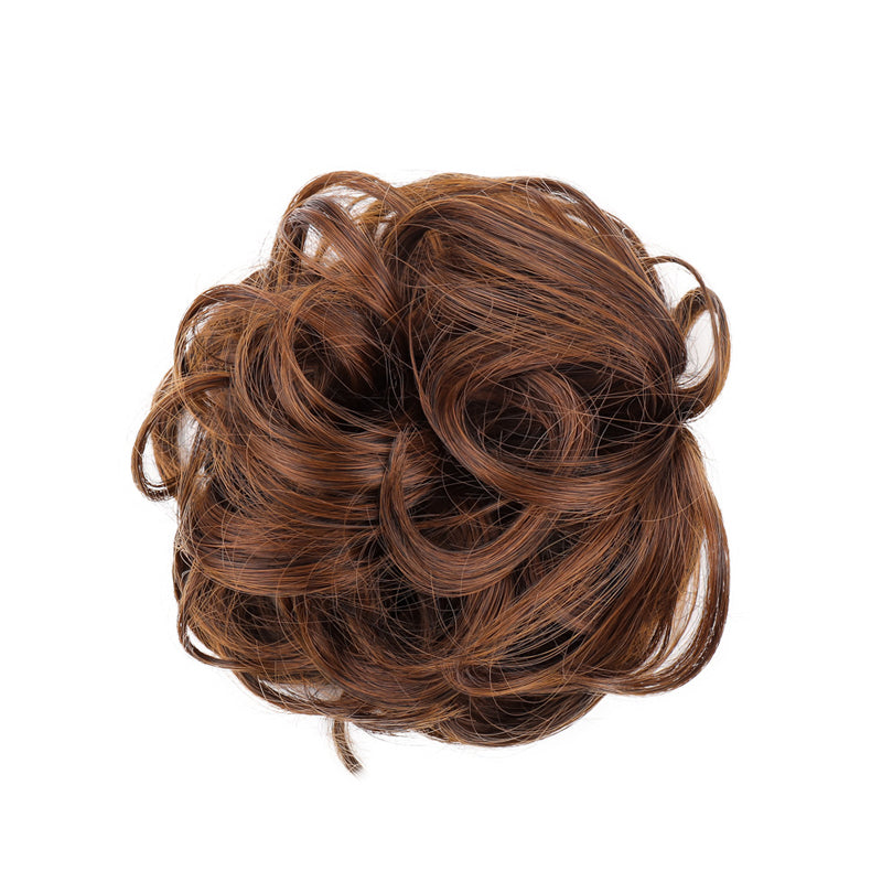 Quick styling: women's instant volumizing hair bun clip, synthetic, for elegant updos.