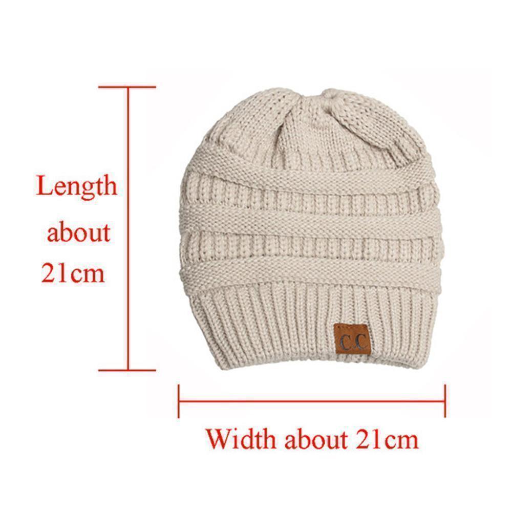 Women's Casual Acrylic Knit Beanie Hat, perfect for health and beauty conscious individuals