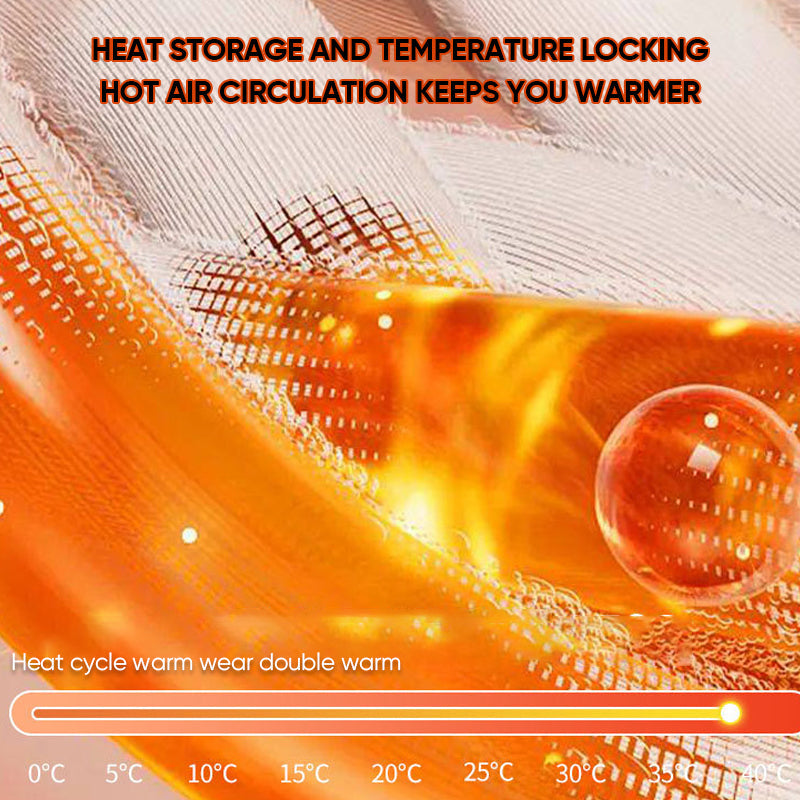 Stylish women's thermal top, white lace design, built-in bra for winter wear