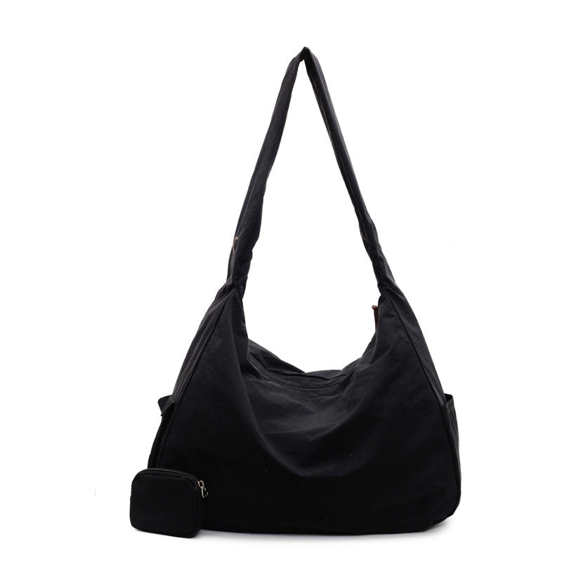 Women's practical crossbody hobo bag, spacious and stylish for daily adventures.