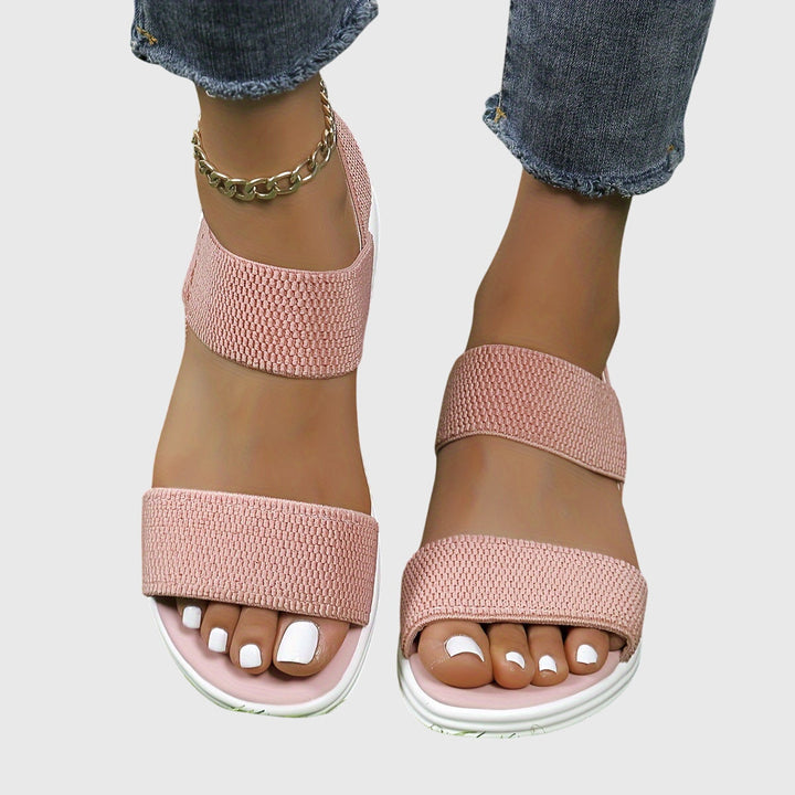 Lightweight women's orthopedic sandals for casual wear, excellent arch support.