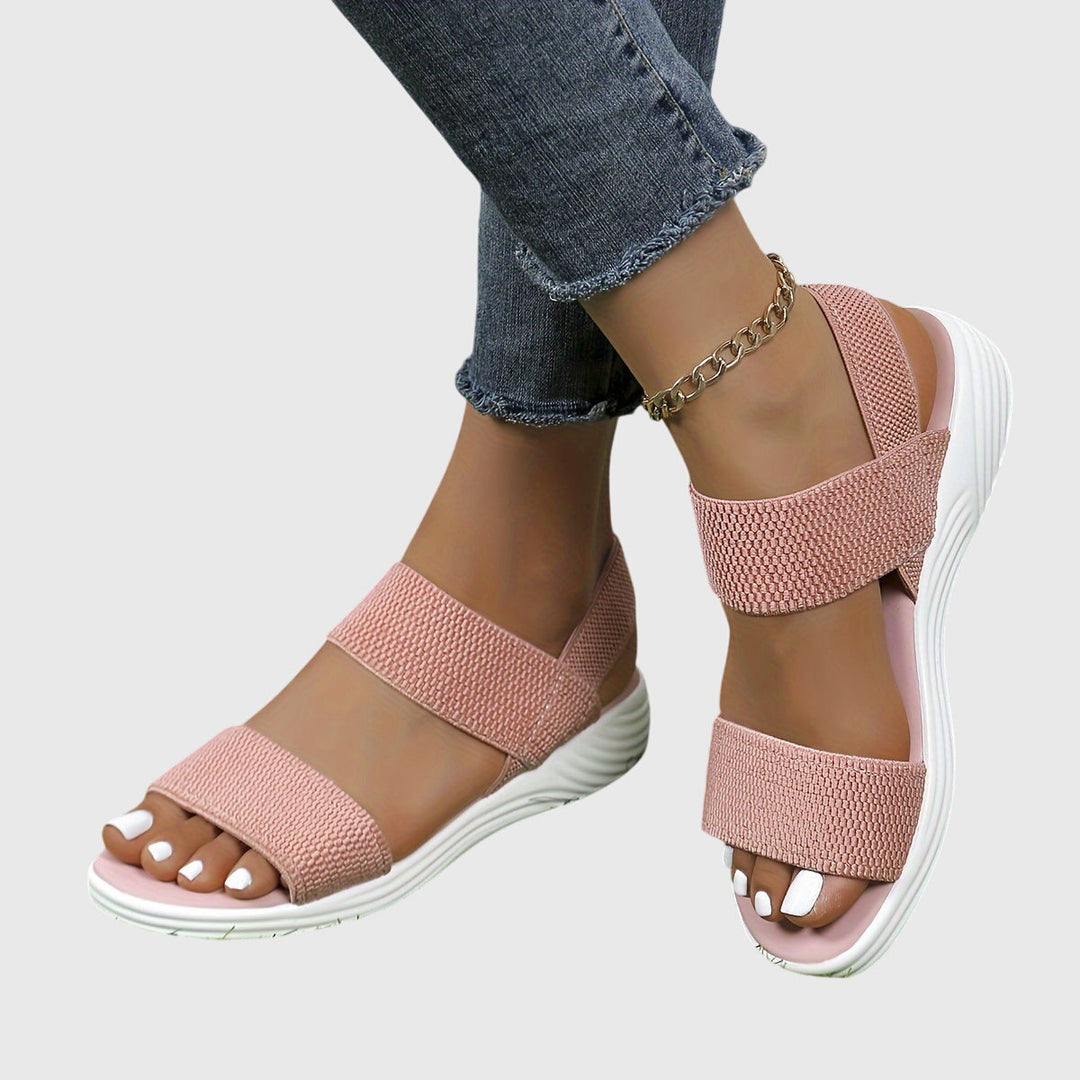Lightweight adjustable orthopedic sandals for women, offering superior arch support.