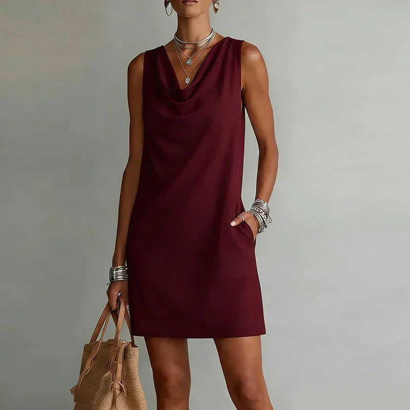 Easy-wear women's lightweight summer mini dress, soft fabric and relaxed fit for ultimate warm-weather comfort.