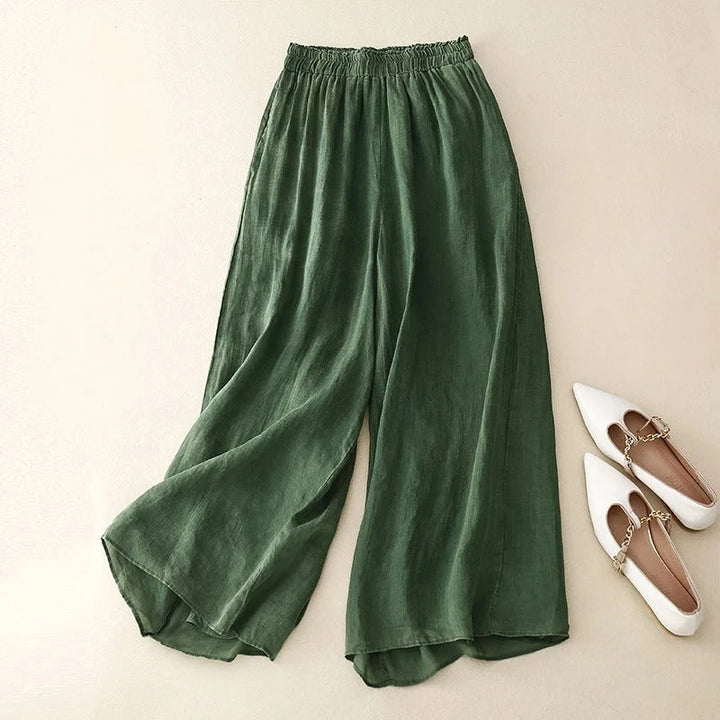 Casual straight leg women's loose pants, ideal for spring & summer comfort with a relaxed fit & versatile fashion.