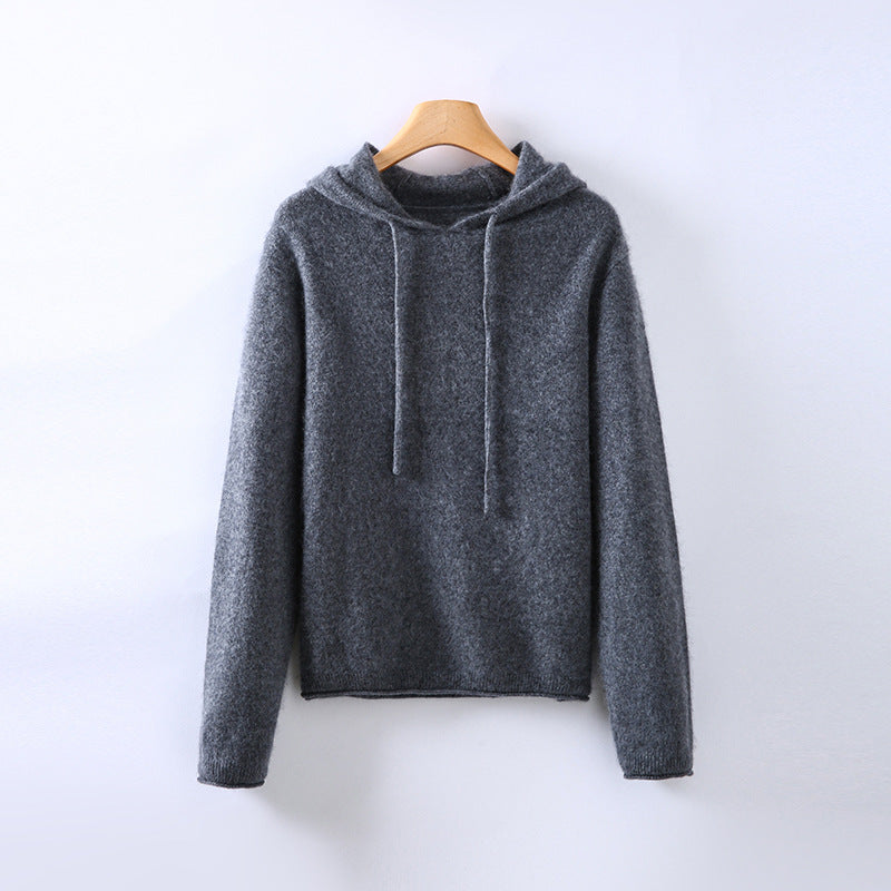 Elegant women's soft hoodie, offering supreme comfort and style. A perfect casual chic pullover for any occasion.