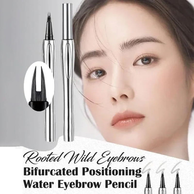Women's micro-fork tip liquid eyebrow pencil for natural, defined brows. Waterproof and long-lasting beauty.