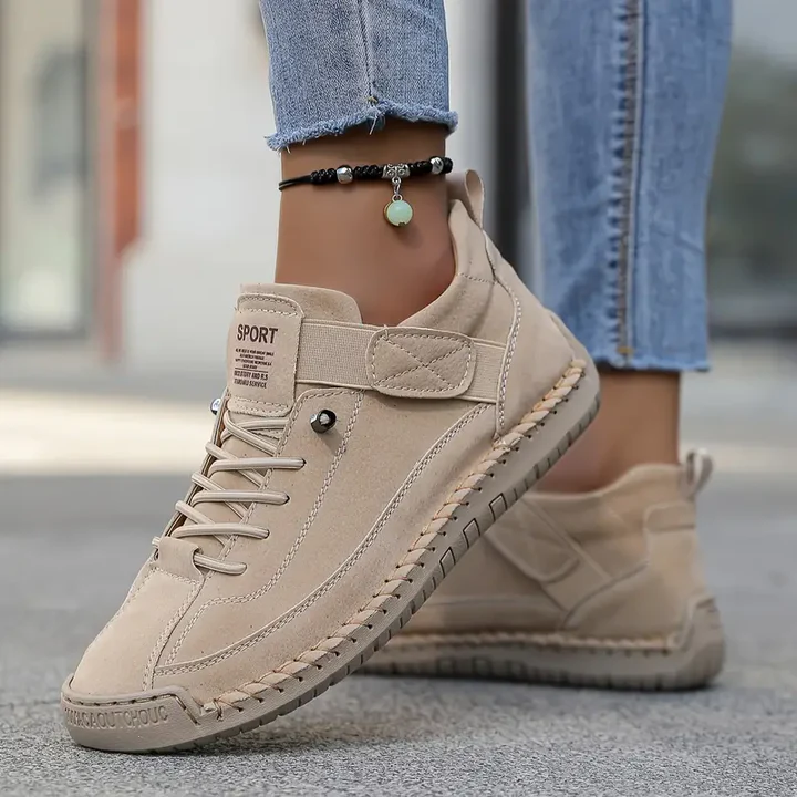 Women's Orthoflex comfort sneakers, elegant daily footwear with advanced arch support.