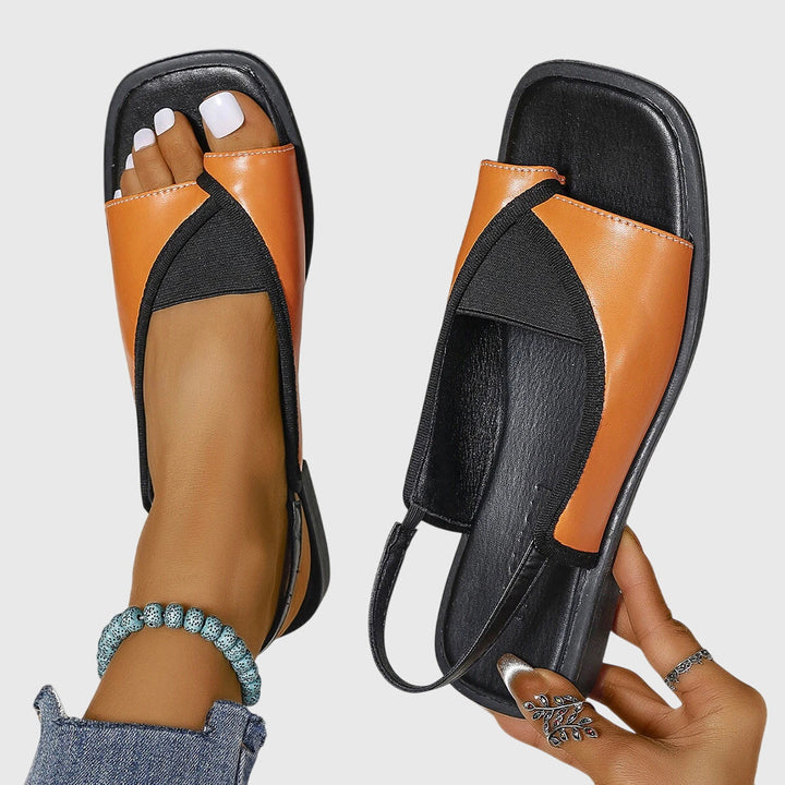 Comfortable women's beach sandals, cushioned with arch support, perfect for summer casual footwear.