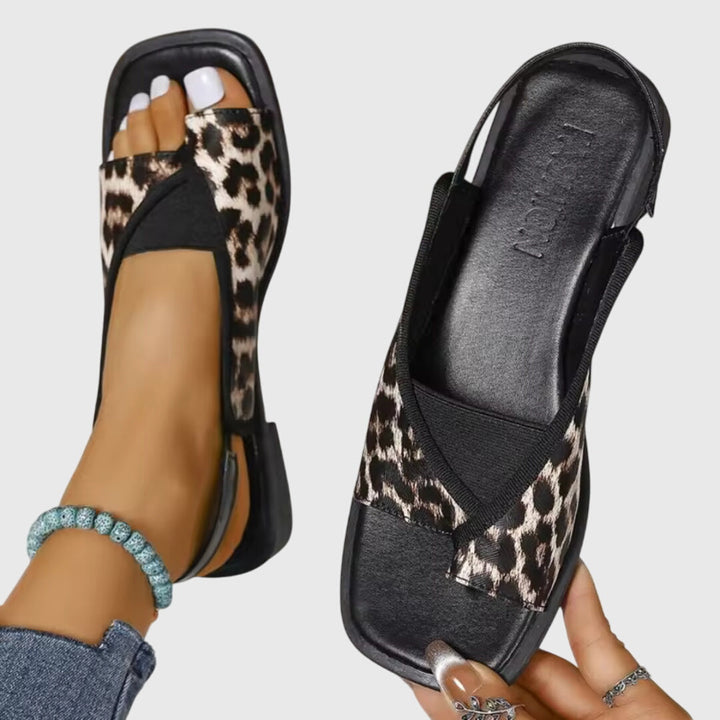 Supportive women's orthopedic beach sandals, designed for comfortable summer fashion & everyday wear.
