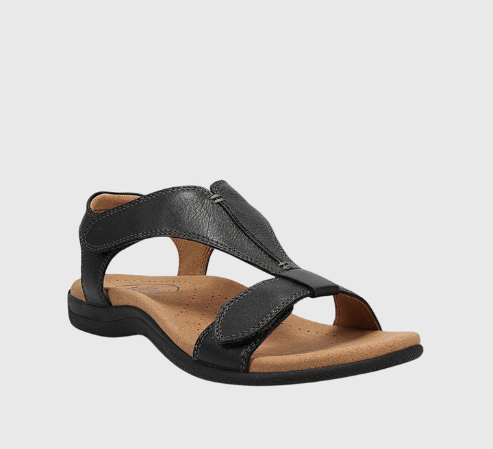 Women's orthopedic comfort sandals with arch support for all-day wear.