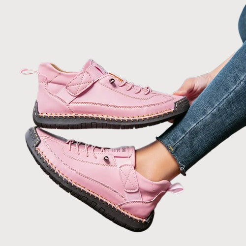 All-day comfort: women's orthopedic sneakers featuring robust arch support for happy, healthy feet.