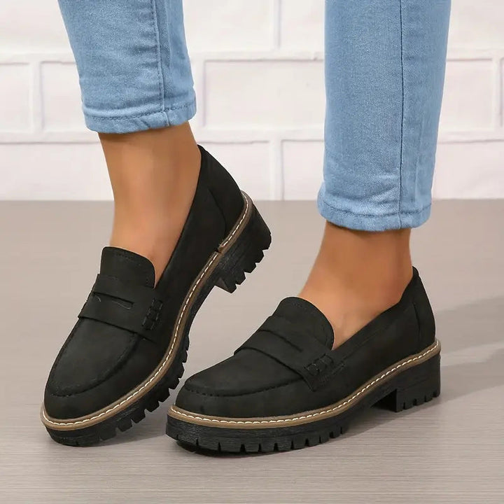Women's orthopedic loafers with arch support, providing ultimate comfort for everyday wear.