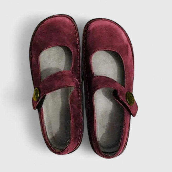 Casual women's Mary Jane footwear, perfect for all-day comfort & foot pain relief, stylish design.