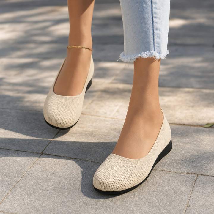 Versatile women's slip-on orthopedic shoes perfect for walking, offering arch support & comfort.