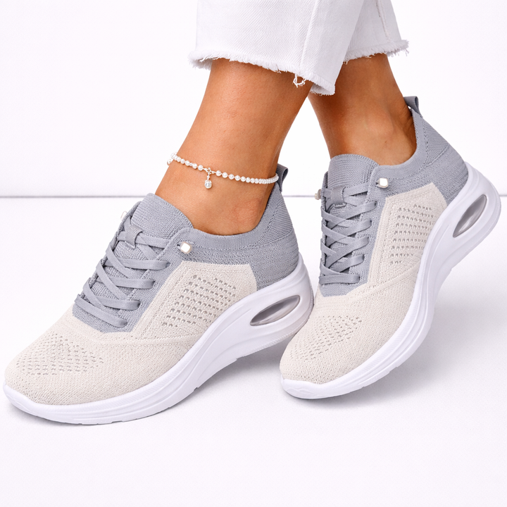 Casual women's slip-on orthopedic sneakers, easy to wear, perfect for daily activities & comfort.