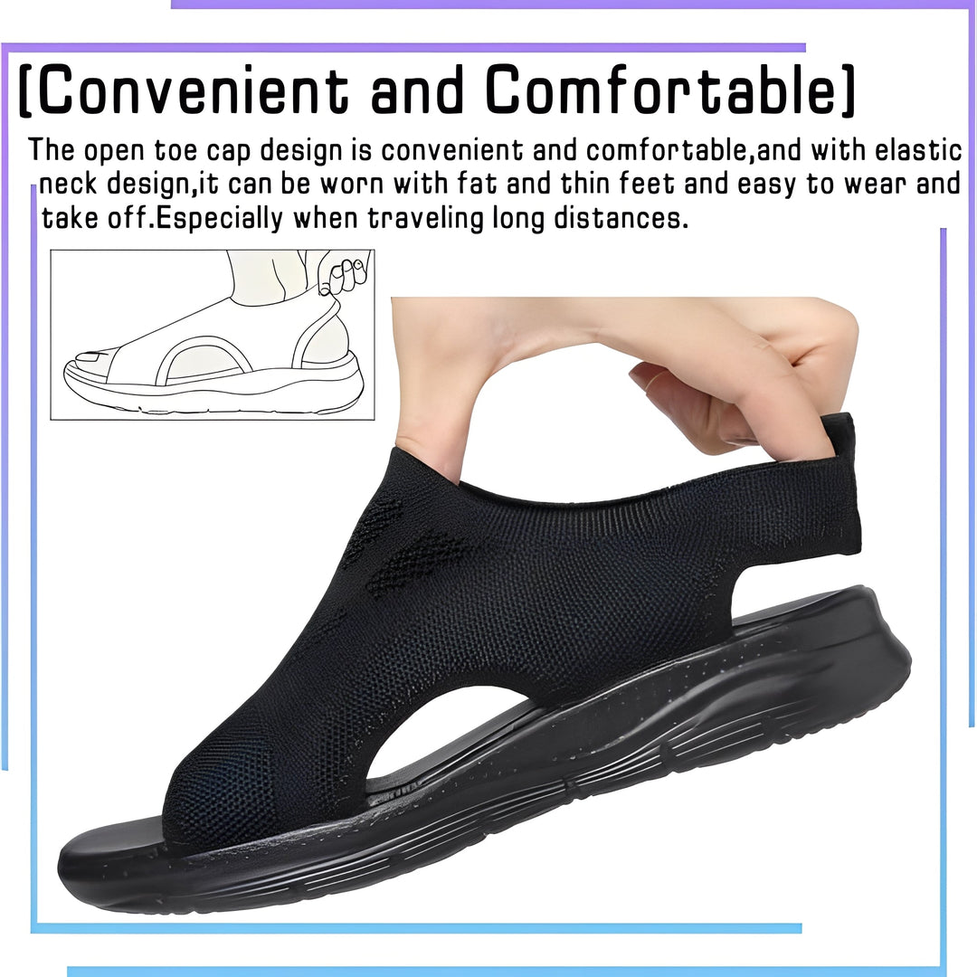 Comfortable women's sport sandals with arch support, perfect for walking & everyday use.