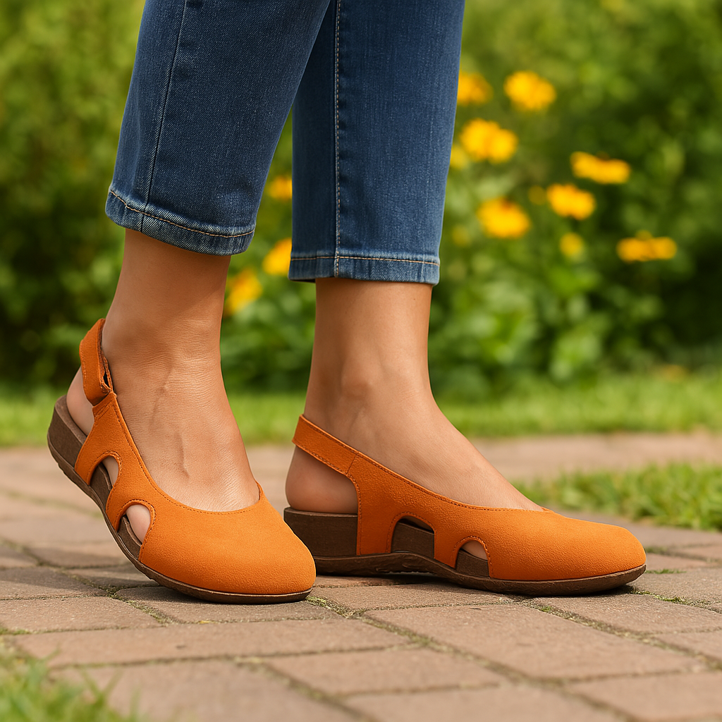 Everyday women's sandals with adjustable straps and foot support, perfect comfortable footwear for casual use.