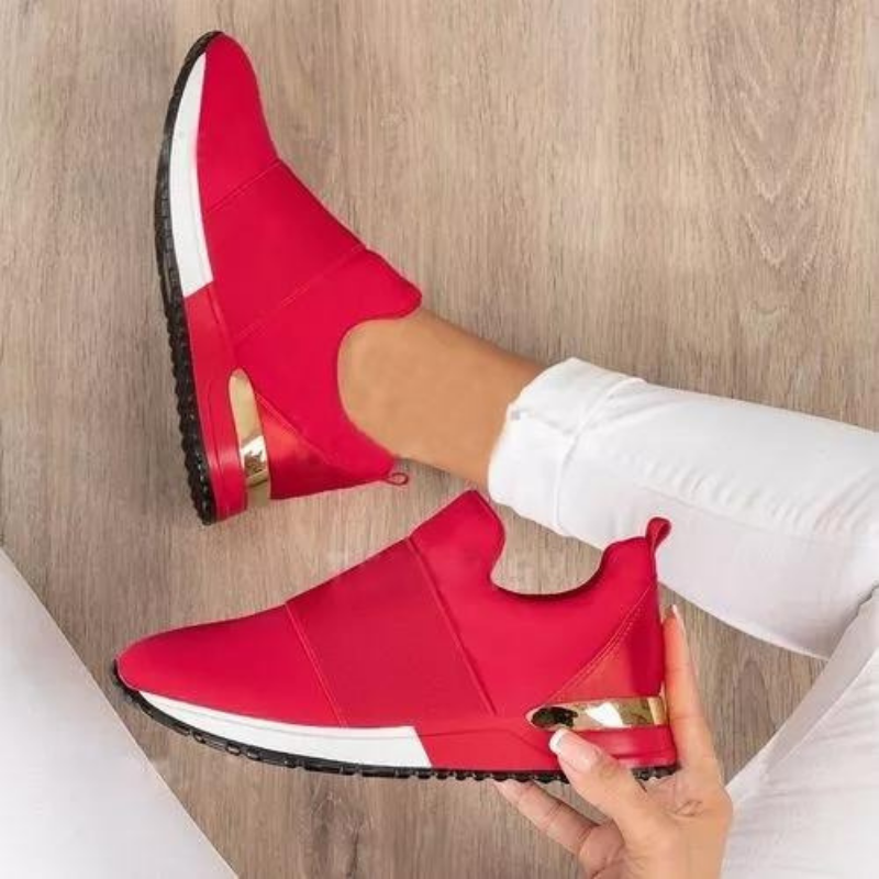 Comfortable women's walking shoes, orthopedic sneakers designed for daily support.
