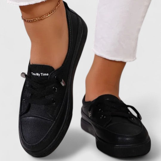 Women's lightweight orthopedic walking shoes with breathable design and arch support for active comfort.