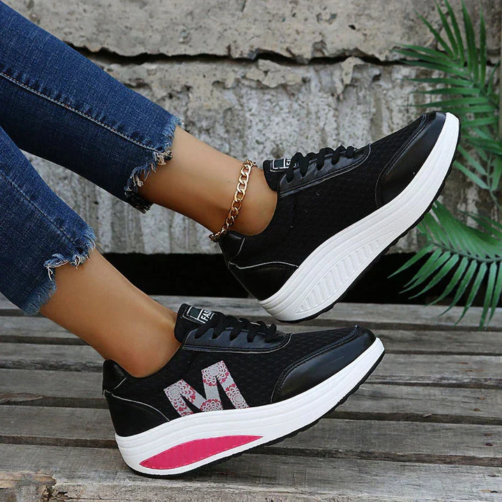 Everyday comfortable women's athletic shoes, great for walking & active wear.