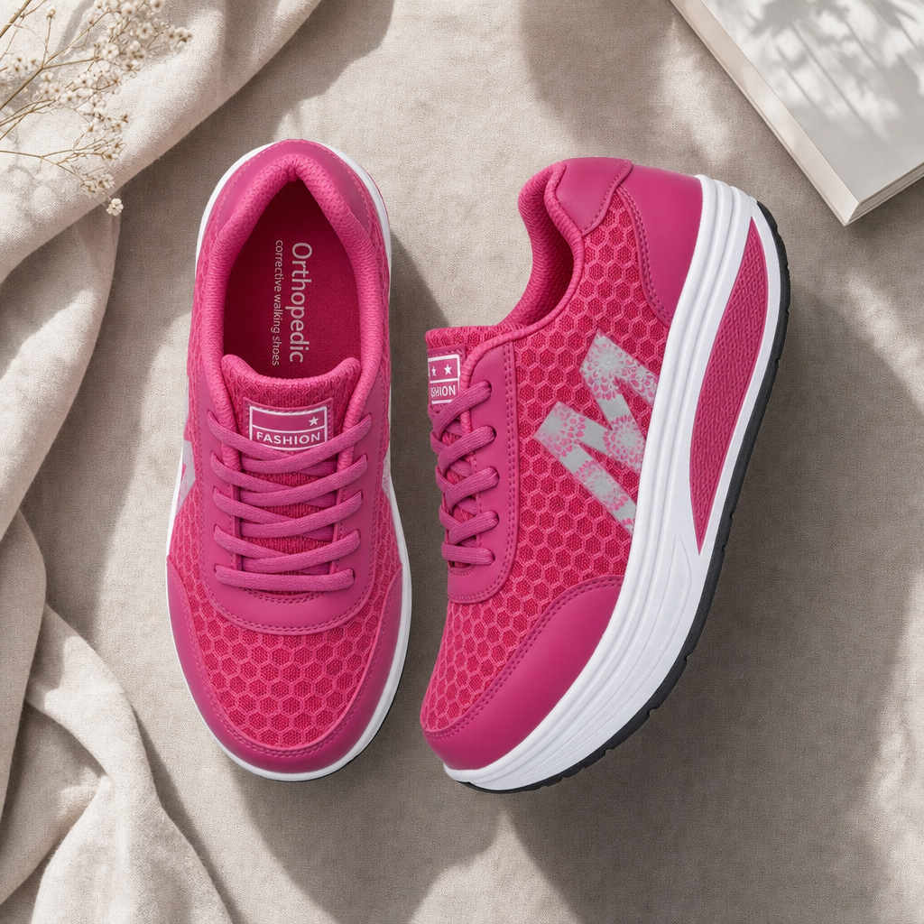 Comfortable women's orthopedic shoes, perfect for walking & everyday wear.
