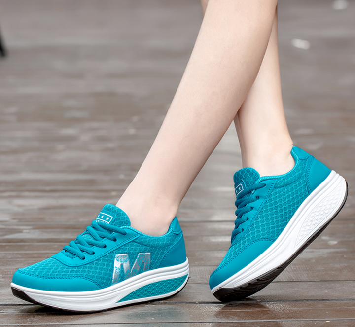 Breathable women's orthopedic walking shoes, ideal for active lifestyles & daily wear.