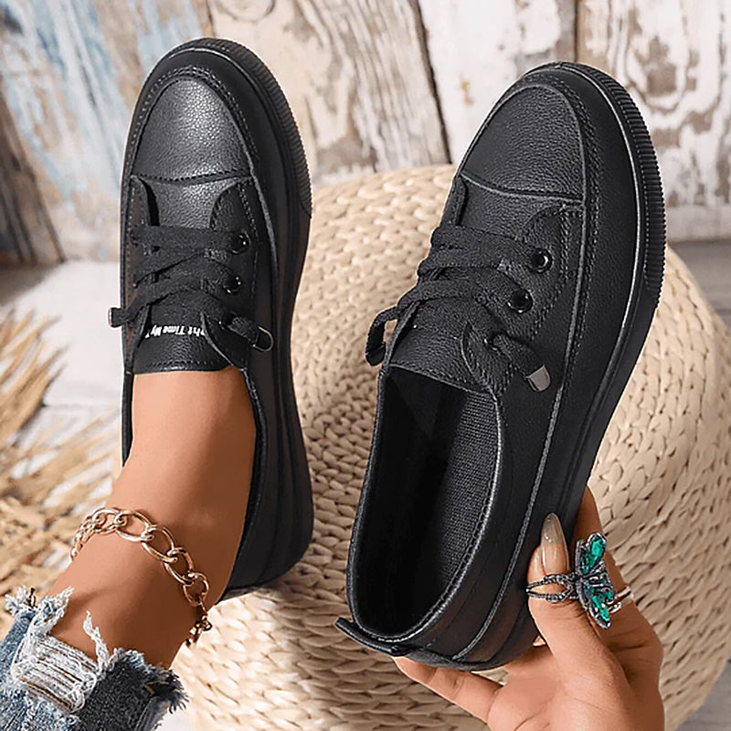 Slip-resistant orthopedic sneakers for women. Designed for comfort, stability & all-day support.