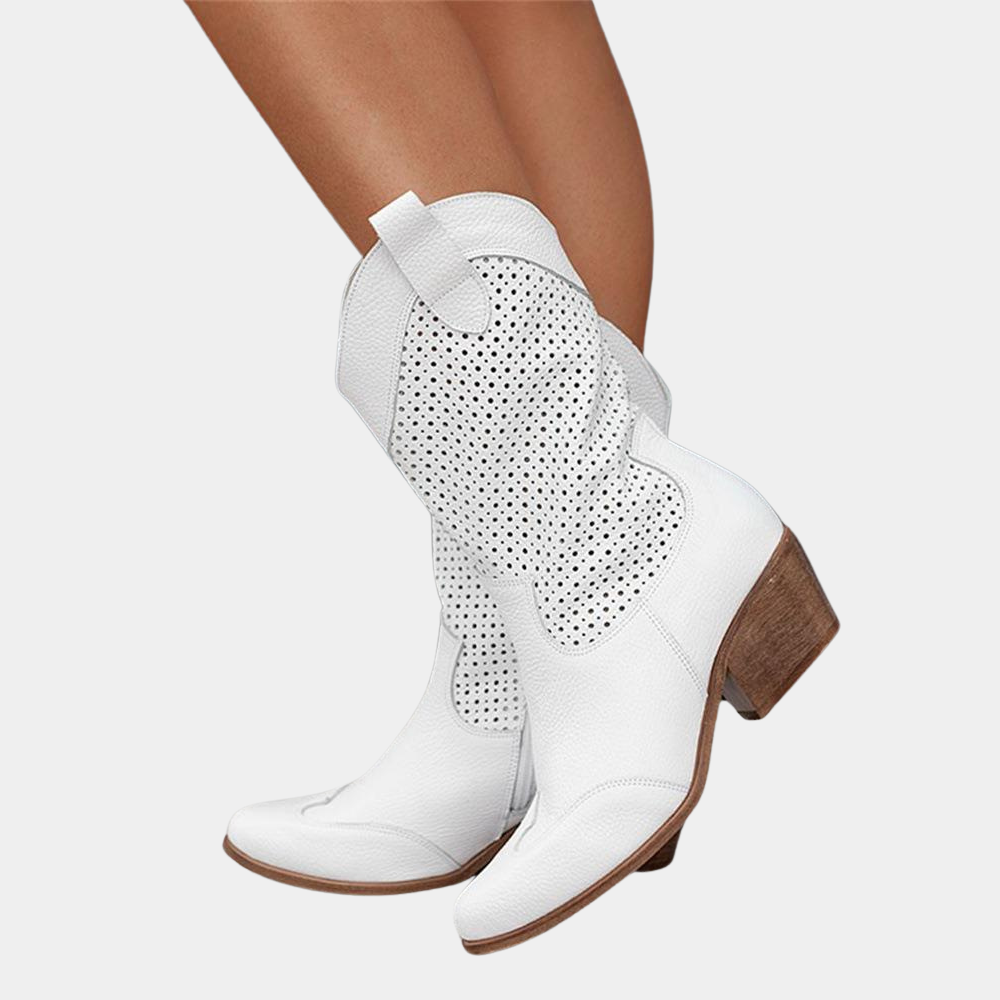 Women's orthopedic western cowboy boots for ultimate comfort & style. Perfect for everyday wear.