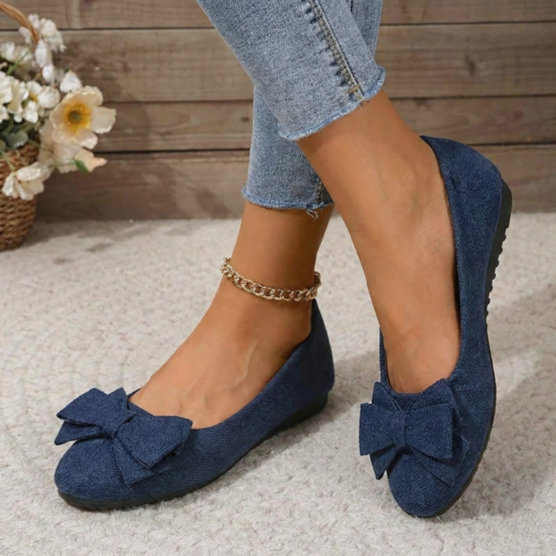 Support for your feet: women's orthopedic wide fit ballet flats for all-day comfort.