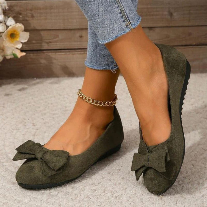Orthopedic women's ballet flats, wide fit for ultimate all-day comfort and stylish casual wear.