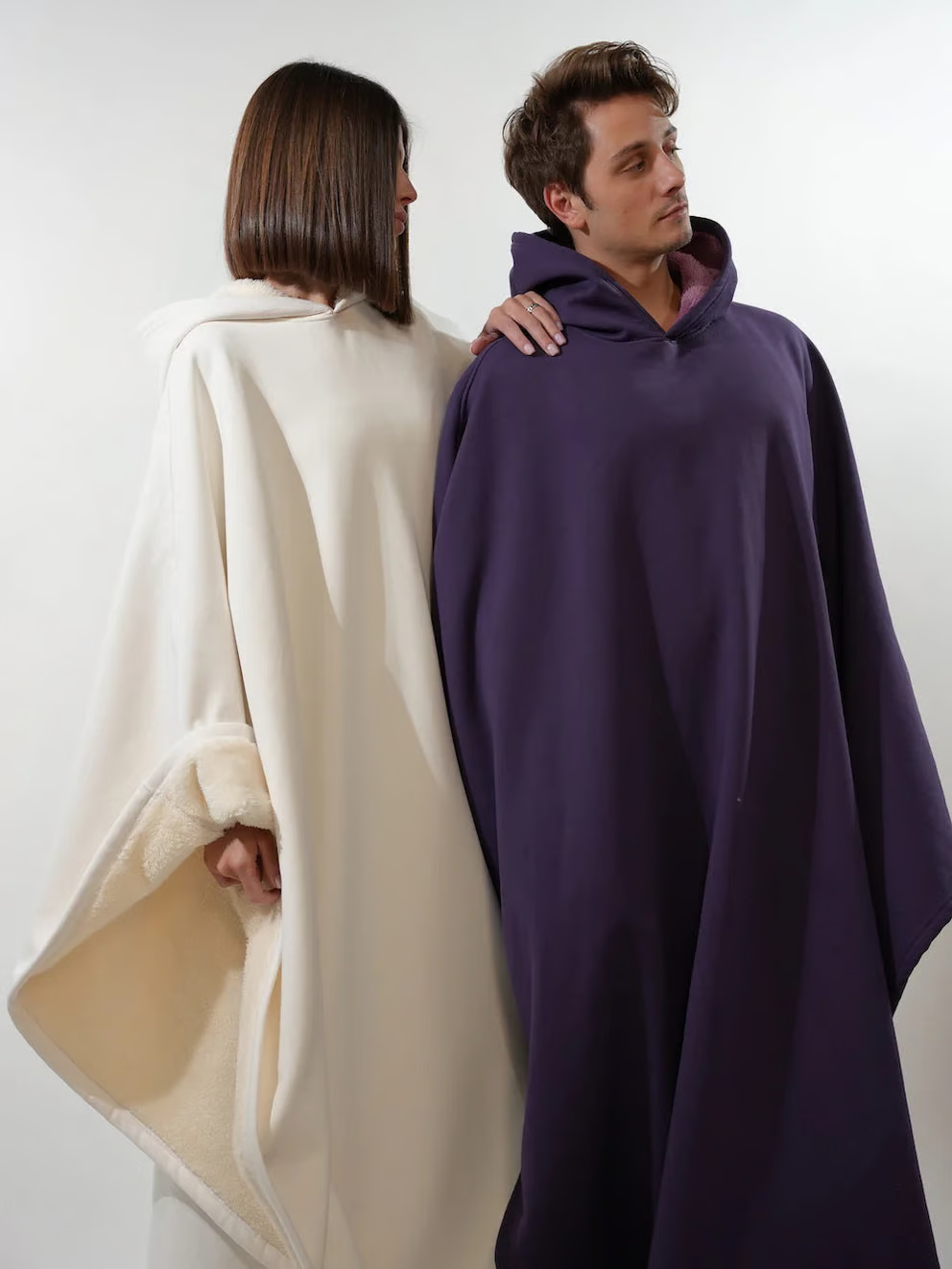 Soft women's hoodie, oversized and cozy for casual wear.