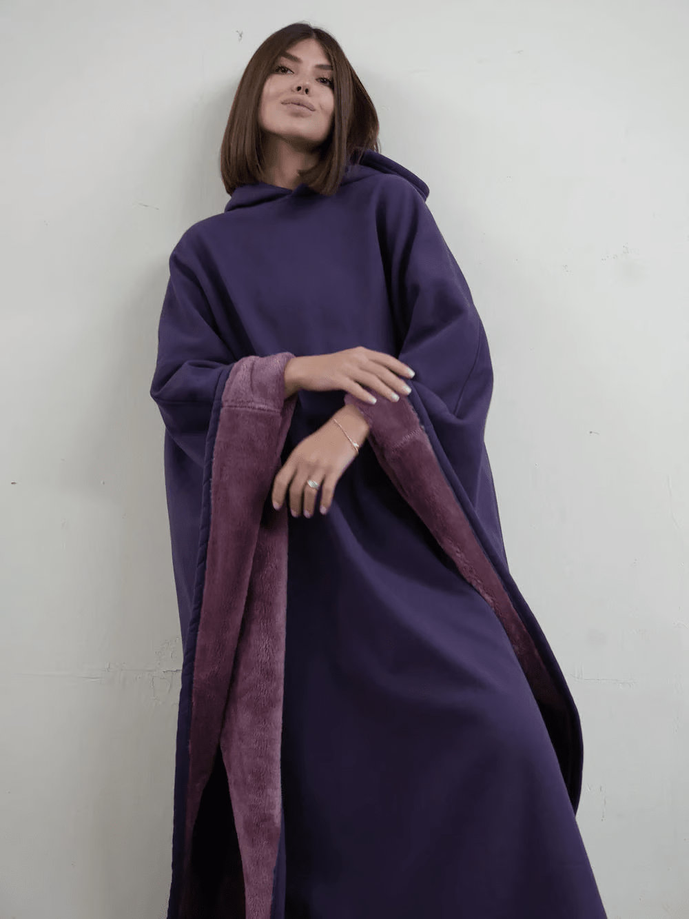 Women's oversized calming hoodie, a stylish choice for ultimate comfort & loungewear.