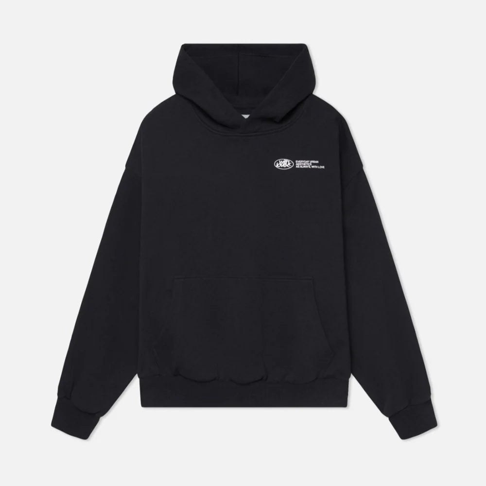 Fashionable women's oversized graphic cropped hoodie, a comfortable and stylish streetwear top.