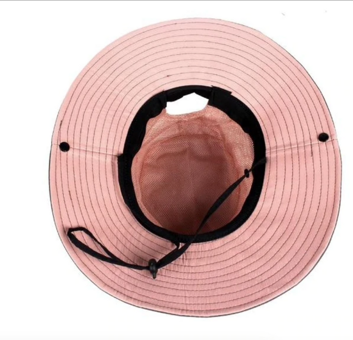Packable women's outdoor sun hat, UV protection, foldable, perfect for summer adventures