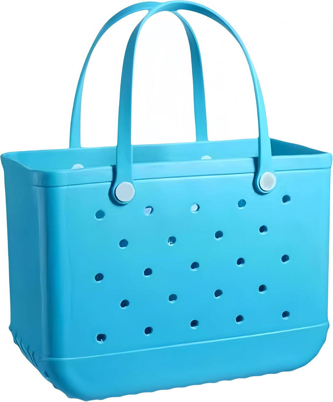 Waterproof & sandproof EVA tote bag, perfect for beach adventures, washable.