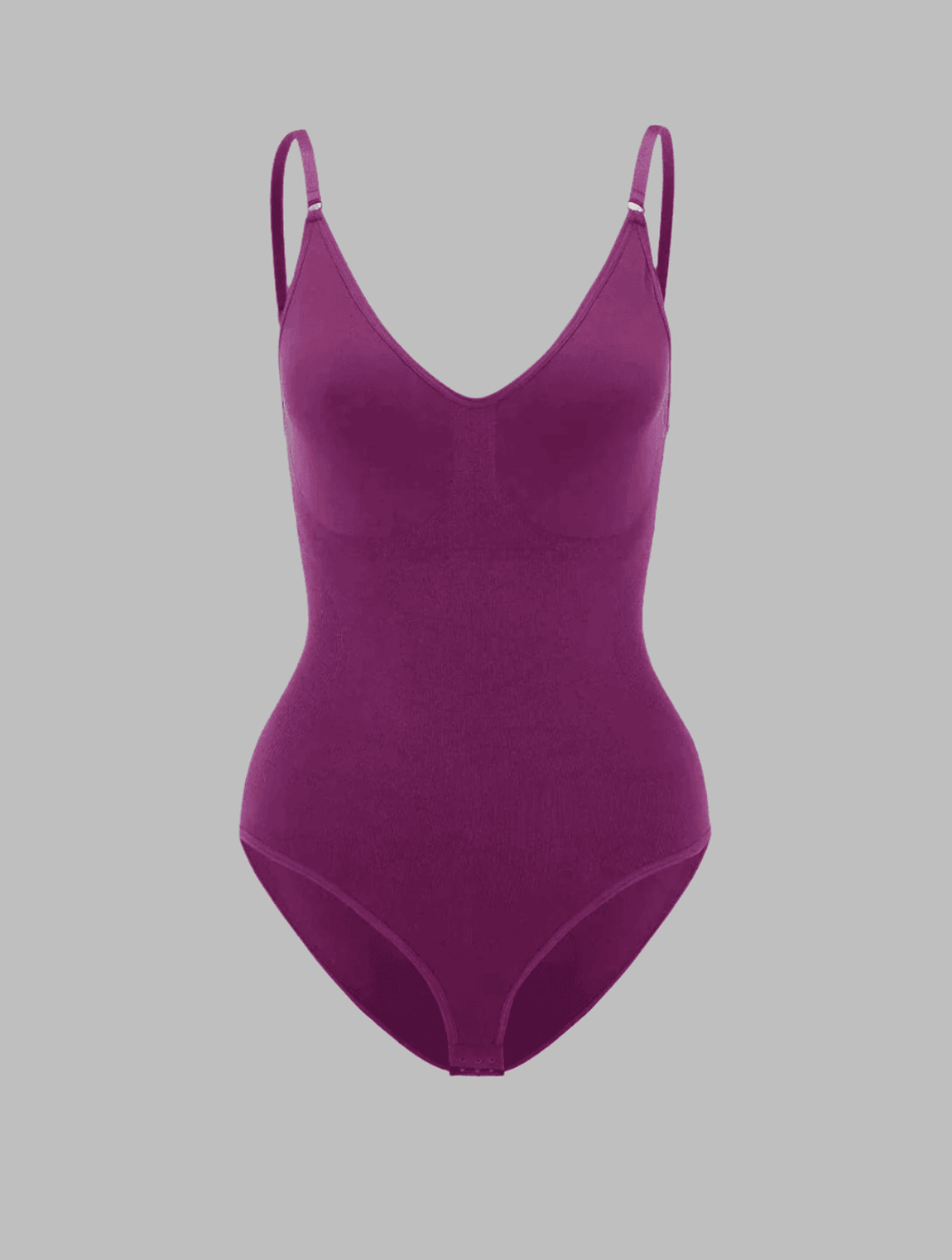 Enhance your curves with this women's seamless body shaper bodysuit.