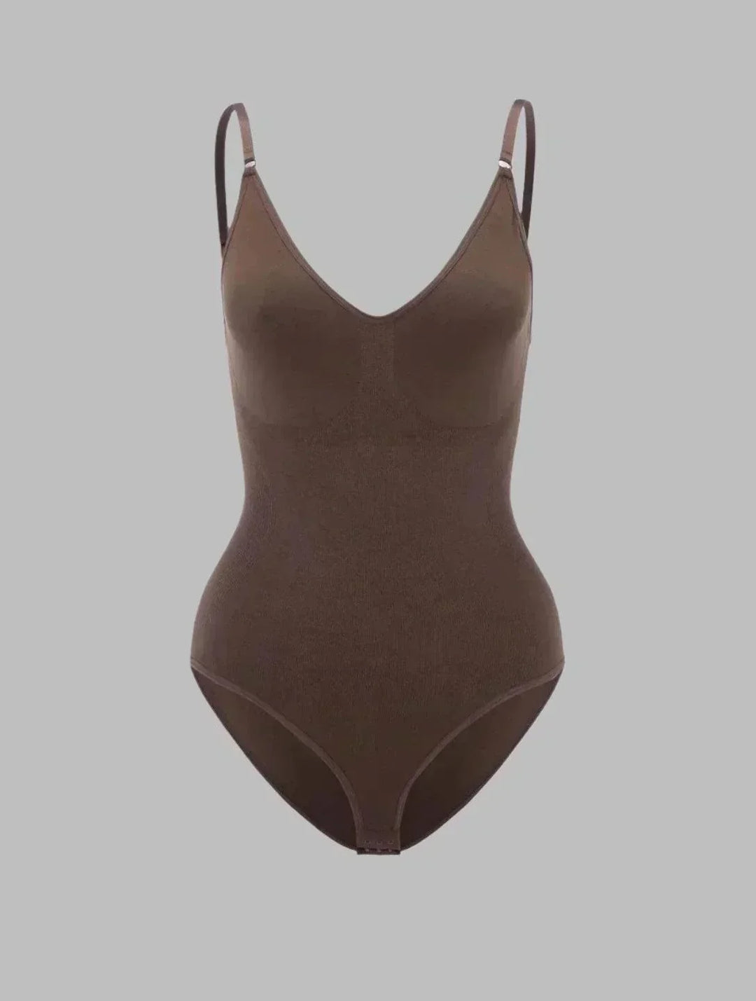 Invisible seamless shapewear bodysuit for women, perfect under any outfit.
