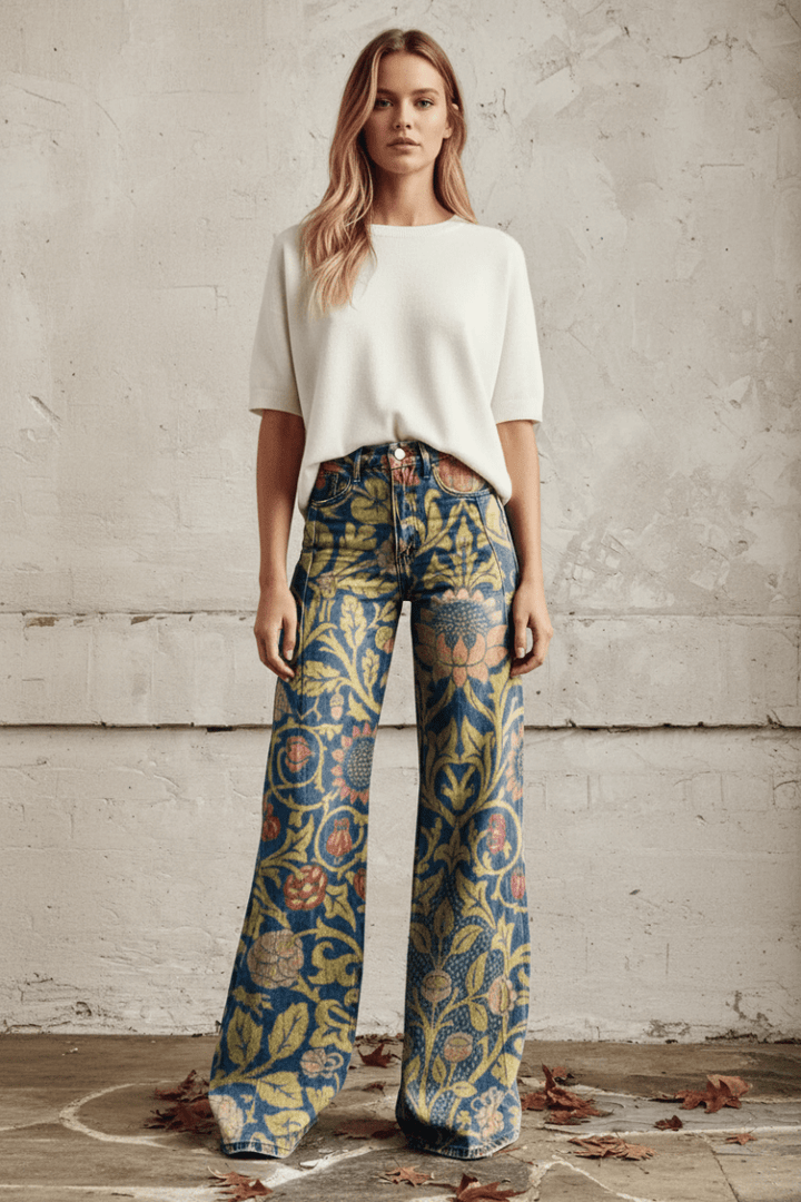 Women's summer style breathable pants, relaxed fit for easy, airy comfort.