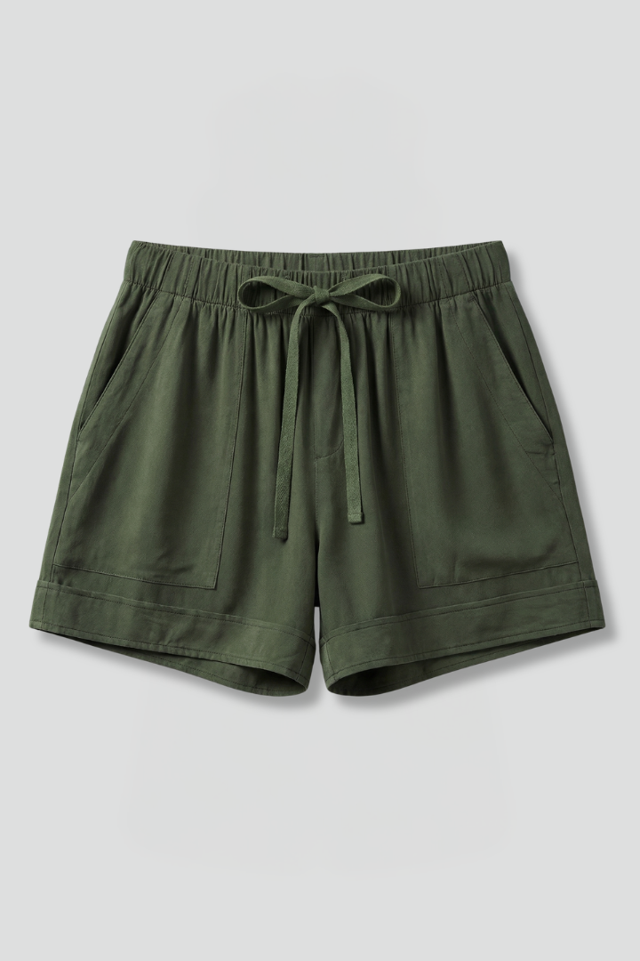 Women's relaxed fit drawstring shorts for ultimate comfort and casual wear.