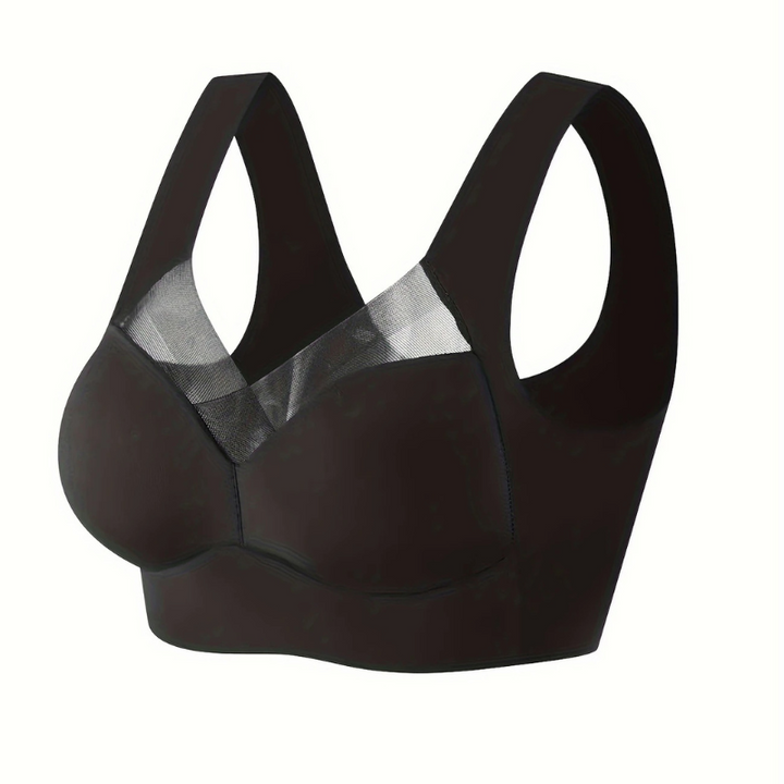 Everyday support bra: women's seamless wireless design for smooth comfort and a natural fit.