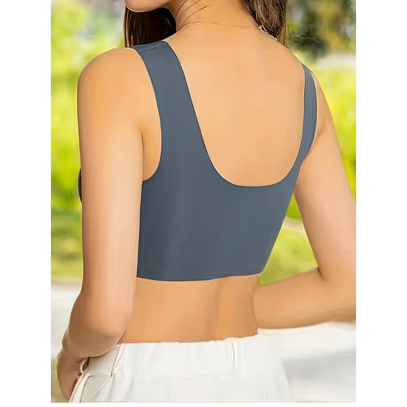 Modern women's lingerie: a seamless wireless bra offering smooth comfort and everyday shaping.