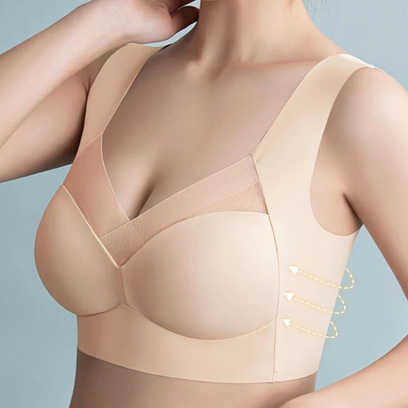 Wireless shaper bra for women, perfect for smooth comfort and invisible wear under clothing.