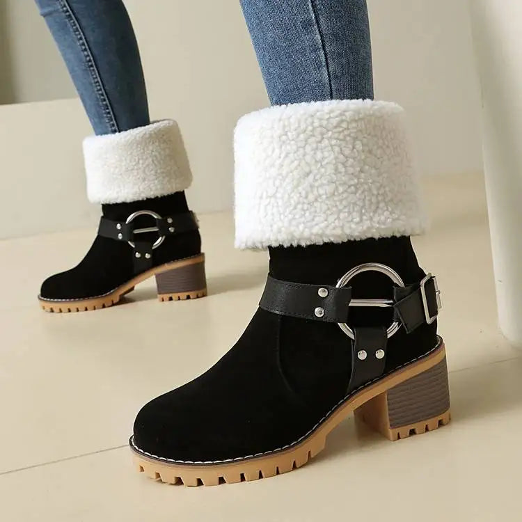 Women's ankle boots with orthopedic insole, designed for all-day comfort
