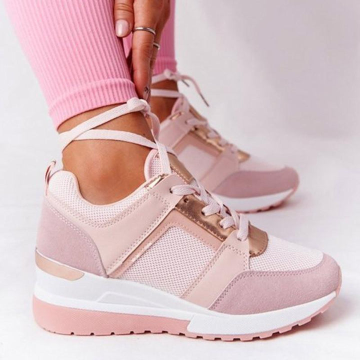 Everyday women's comfort sneakers, orthopedic friendly with cushioned support & breathable design.