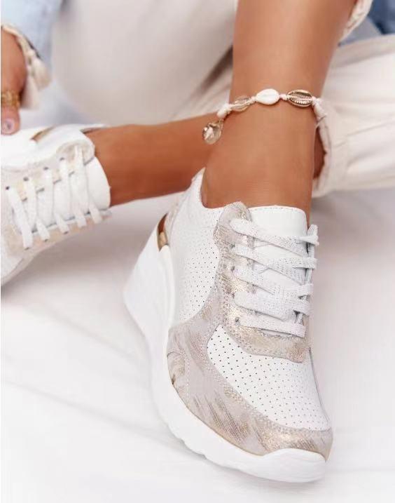 Stylish women's comfort sneakers with superior cushioning, ideal for walking, exercise, or daily wear.