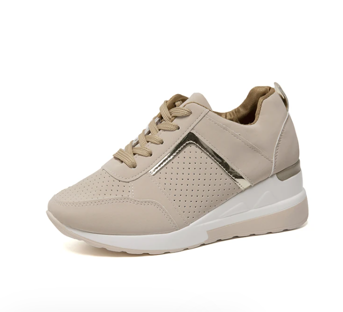 Comfortable women's sneakers, perfect for walking. Soft cushioned, breathable, and orthopedic friendly design.