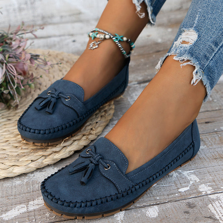 Women's soft loafers with cushioned insole for ultimate comfort & everyday wear.
