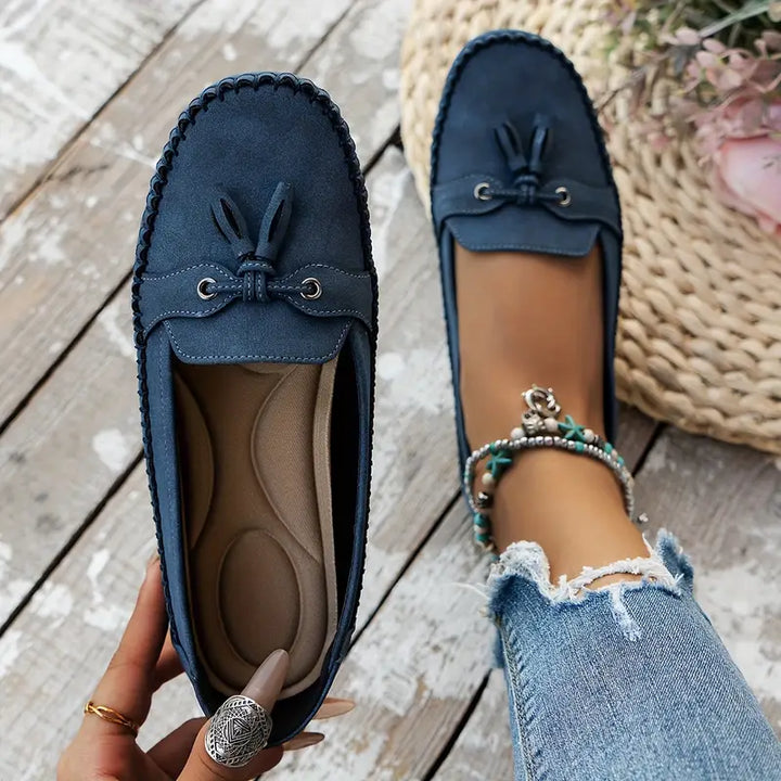Timeless women's comfort loafers, slip-on style with a soft, breathable design.