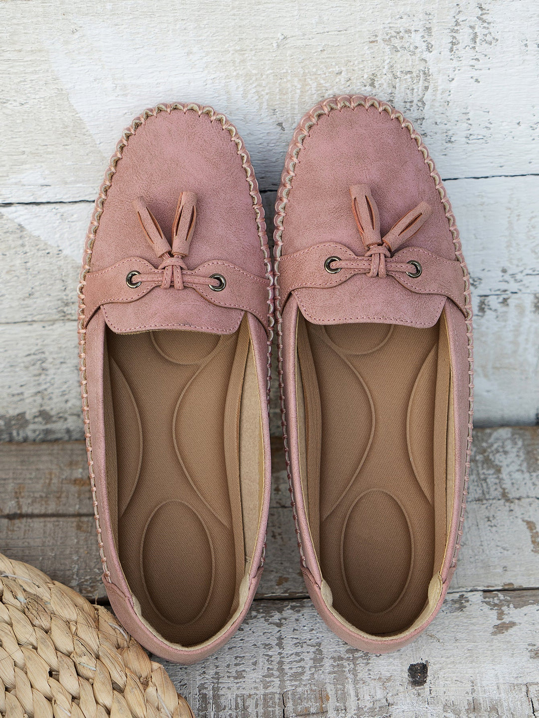 Versatile women's flat loafers; soft, comfortable & flexible for any casual occasion.