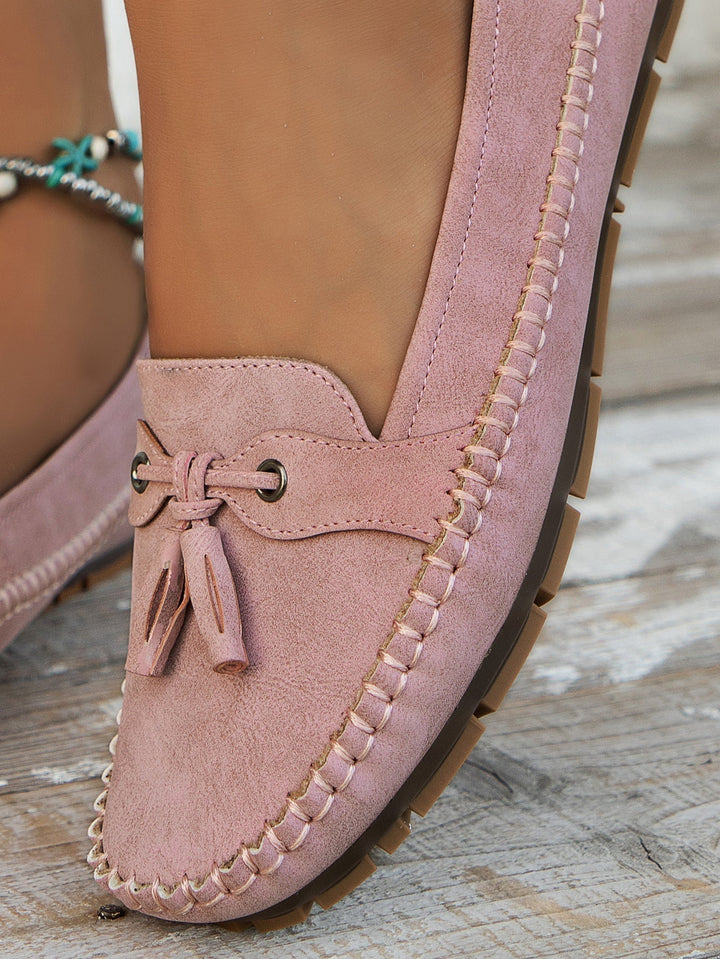 Premium women's soft loafers with a supportive cushioned footbed & flexible outsole.